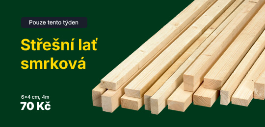 Střešní lať smrková